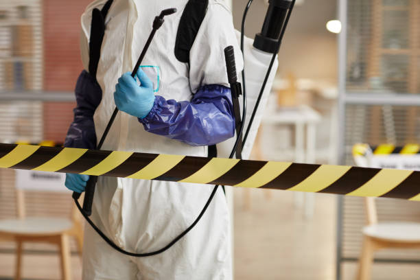 Professional Crime Scene Cleanup technician working in Lowell, MI